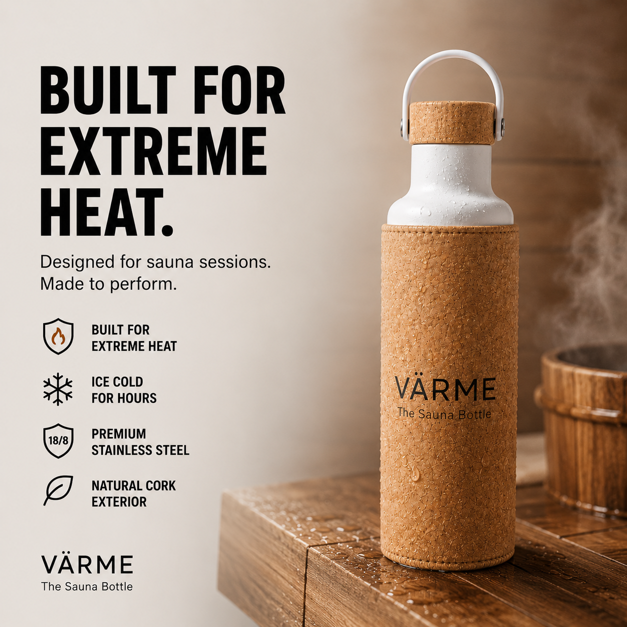 The Värme Sauna Bottle